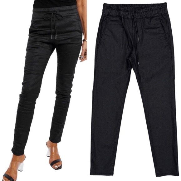 BEVY FLOG SHELY PANT IN BLACK ORIGINAL 26 - Picture 2 of 7